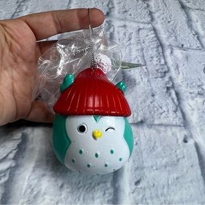 Limited edition squishmallow Christmas ornament. 2022 ornament owl